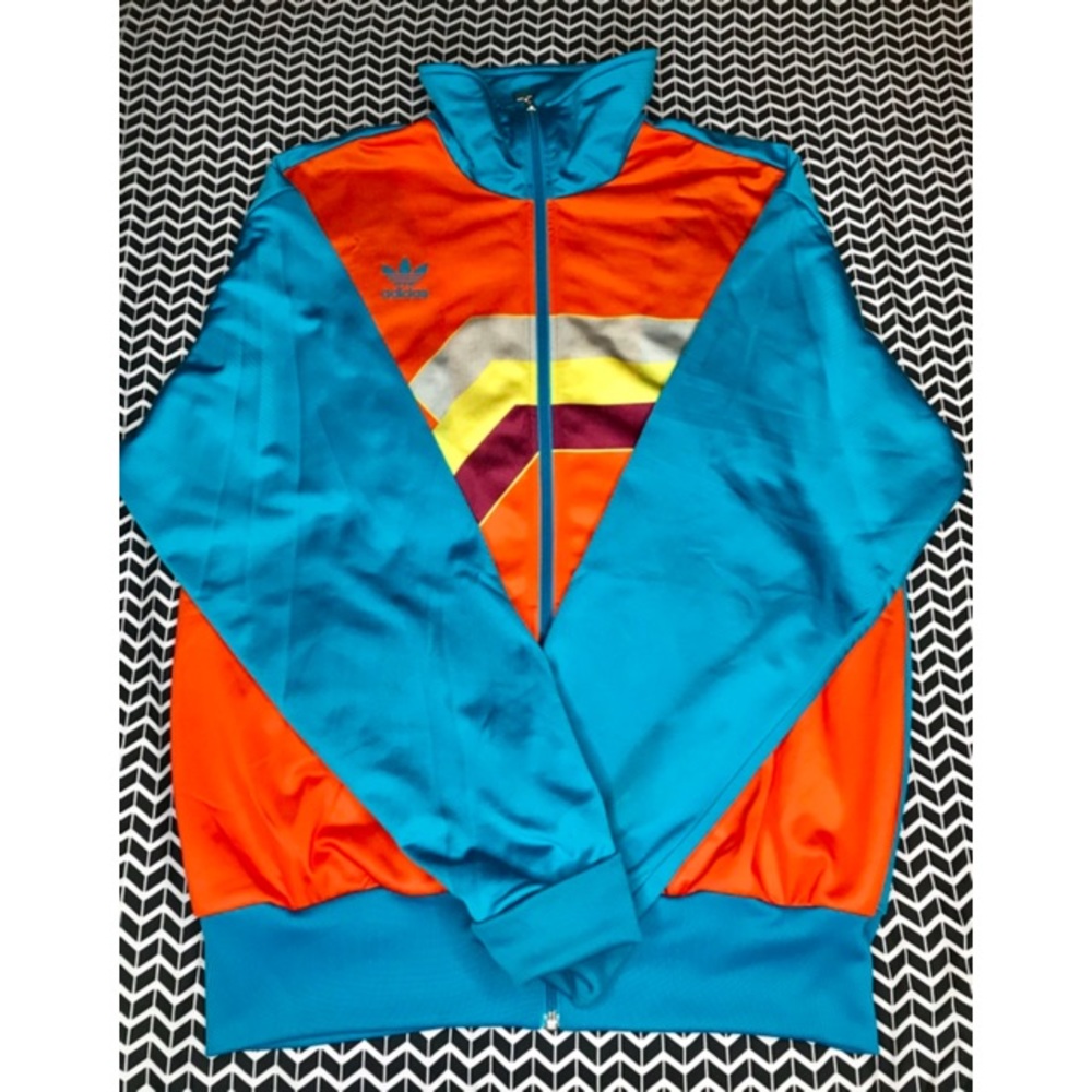 Adidas- Neon Track Jacket- Size XL